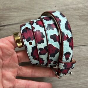 ⭐️Host Pick⭐️ Paul Smith Leopard Print Belt